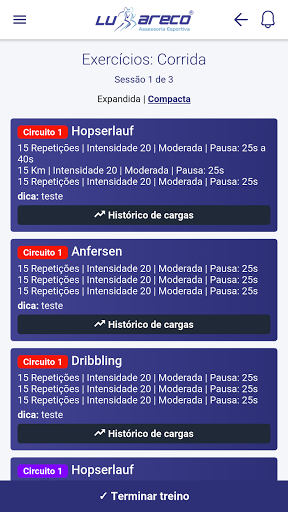 Lu Areco TREINAMENTO FÍSICO FU