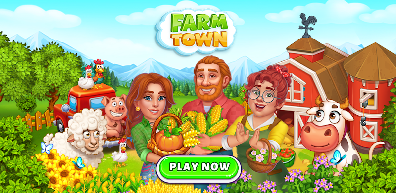 Farm Town: Ferme familiale