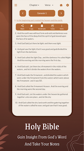 Bible - KJV Holy Bible Screen 2