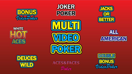 Multi-Hand Video Poker™ Games Unknown