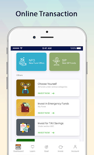 Android application Mudra Bachat screenshort