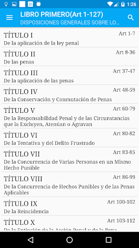Código Penal de Venezuela Screen 2