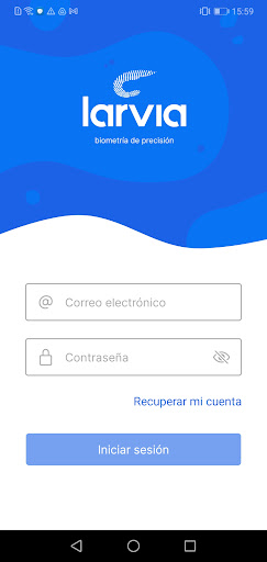 Android application Larvia Support screenshort