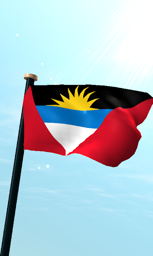 Android application Antigua and Barbuda Flag 3D screenshort