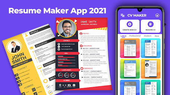 CV Maker 2021 (MOD APK, AD-Free) v12 2