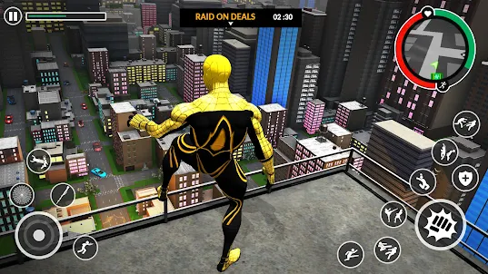 Rope Hero Spider Web 3D Master