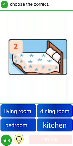 Android application Tieng Anh 2 family and friends screenshort