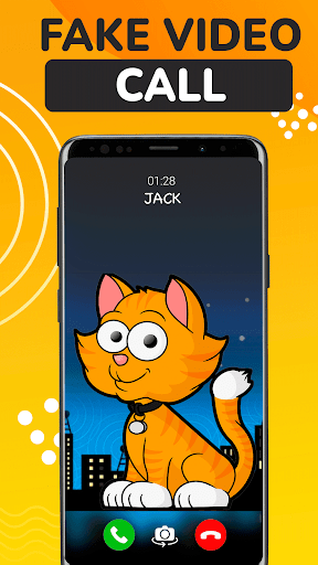 Cat fake call - video and chat Screen 2