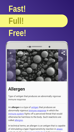Android application Immunology & Virology screenshort