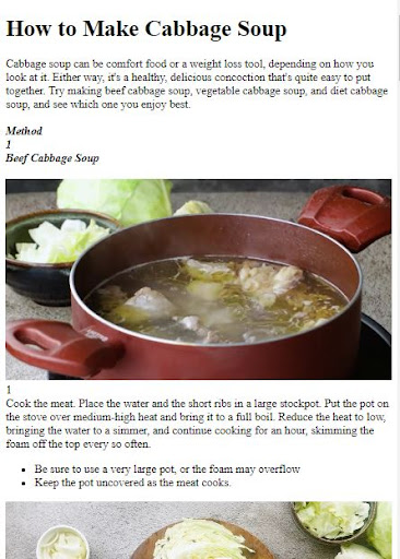 How to Make Soups & Stews Screen 2