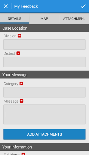 SCS Talikhidmat App Screen 2