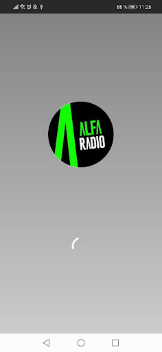 Android application Radio Alfa screenshort