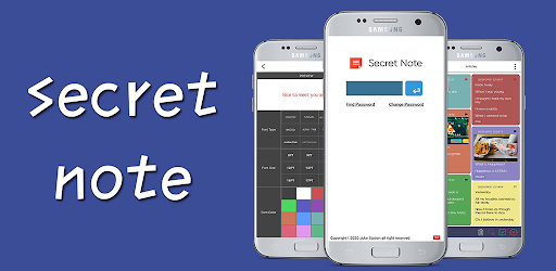 Android application Secret Note - password notepad screenshort