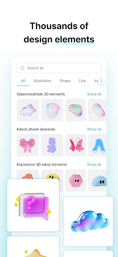 MiriCanvas: Poster, PPT design Screenshot 4 - AppWisp.com