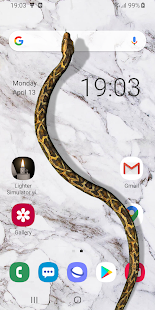 Snake on Screen Hissing Joke - iSnake Varies with device APK screenshots 5