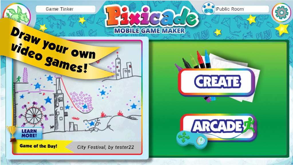 Mookie Pixicade Mobile Game Maker