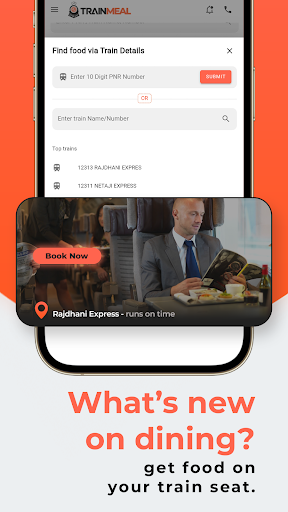 TRAINMEAL Order Food on Train