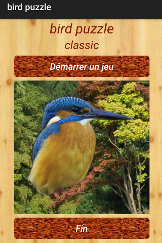Aperçu de l'application