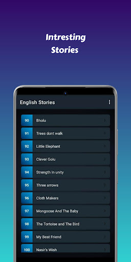 Android application English Stories | Moral screenshort