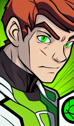 Alien Ben Coloring Pages