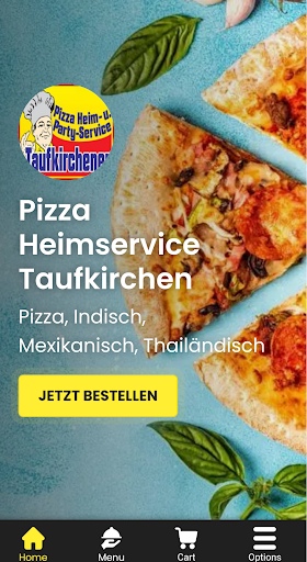 Android application Pizza Heimservice Taufkirchen screenshort
