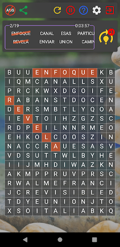 Sopa de Letras - Screenshot 2