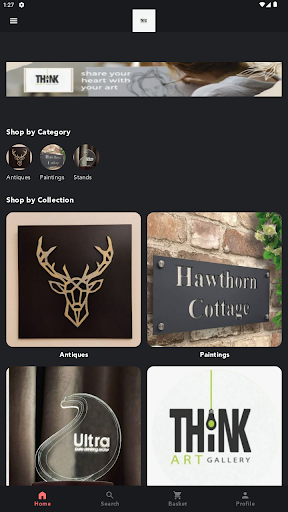 Android application Think Gallery screenshort