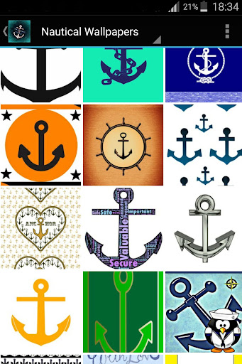 Android application Nautical wallpapers screenshort