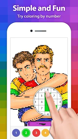 Game screenshot LGBT Color by Number hack