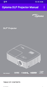 Optoma DLP Projector Manual