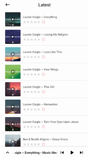 Worship Songs Screen 3