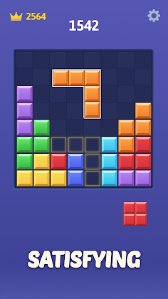 X Block - Brain Puzzle Game - Screenshot 1