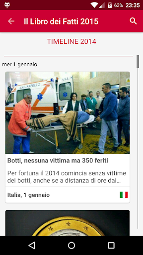 LIbro dei Fatti 2015 Screen 2