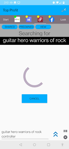 Android application Comps Checkr screenshort