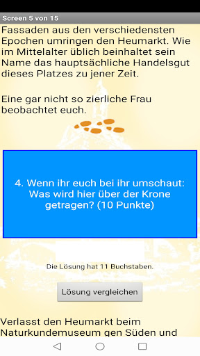 Demo Bamberg, Entdeckertour Screen 2