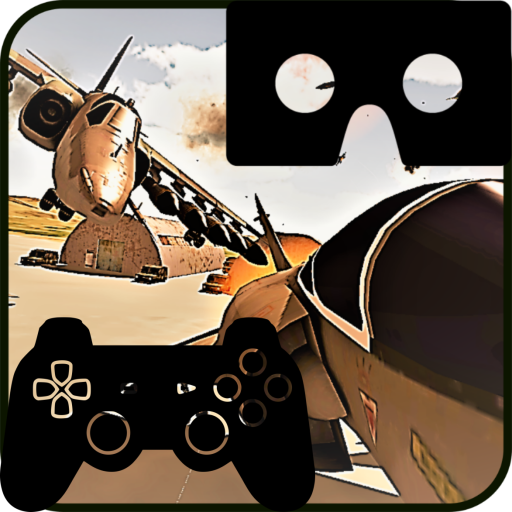 Modern Aircraft Strike VR Game logo