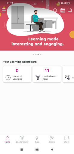 Android application Interio iLearn screenshort