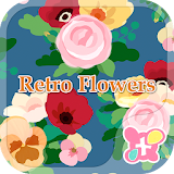 icon&wallpaper-Retro Flowers- icon