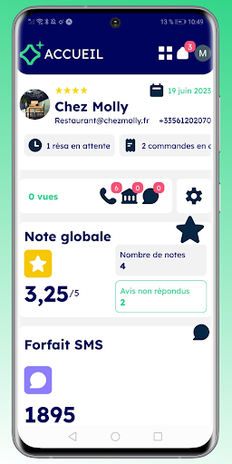 Android application Eiwie Pro screenshort