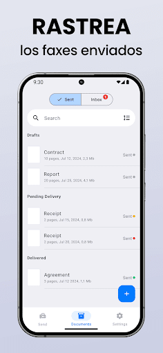 FaxFree: Enviar fax con Phone screenshot 8