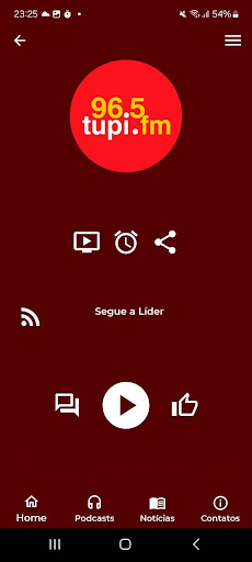 Android application Super Rádio Tupi screenshort