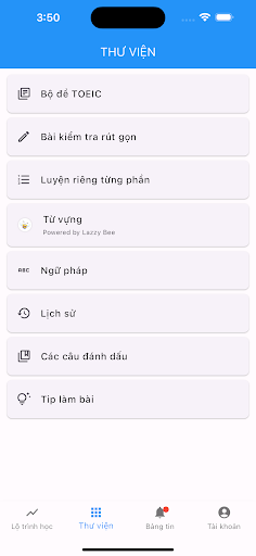 ToeicEZ - Learn TOEIC Easy Way Screen 2
