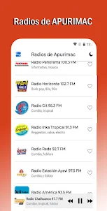 Radios de Apurimac Perú