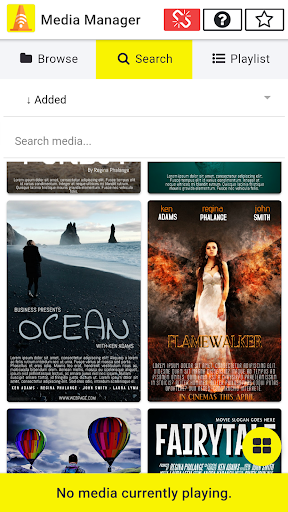 Remote Media Manager for VLC Screen 2