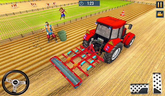 Farming Tractor Driver Simulator : Tractor Games 3.9 APK screenshots 11