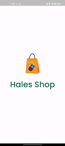 Android application Hales Shop screenshort