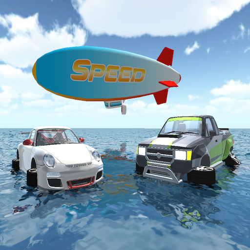Floating Car Stunt Simulator