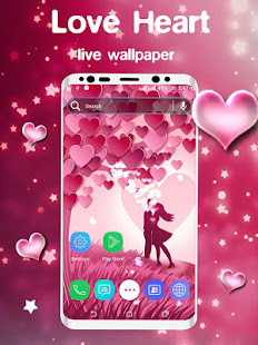 Love Heart Particle LiveWallpaper 3.0 APK screenshots 2