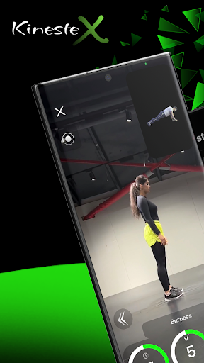 Android application KinesteX AI: Workouts at Home screenshort
