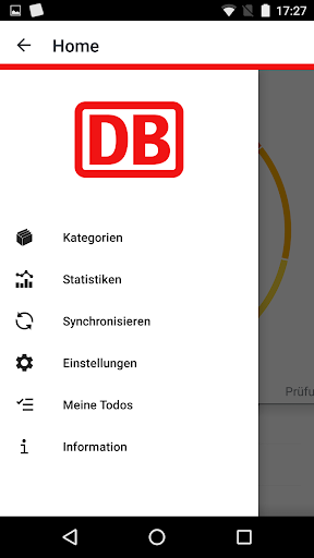 Android application DB clever büffeln screenshort